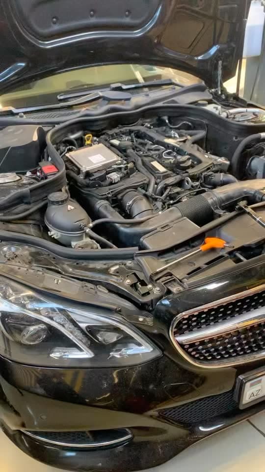 Mercedes W212 OM651: avariya rejimi, dövrlər 3000-dən qalxmırdı